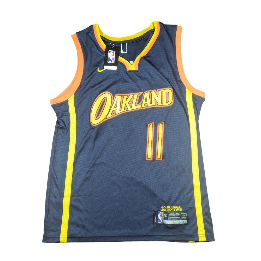 Golden State Warriors Klay Thompson Nike Oakland City Edition Swingman Jersey 50